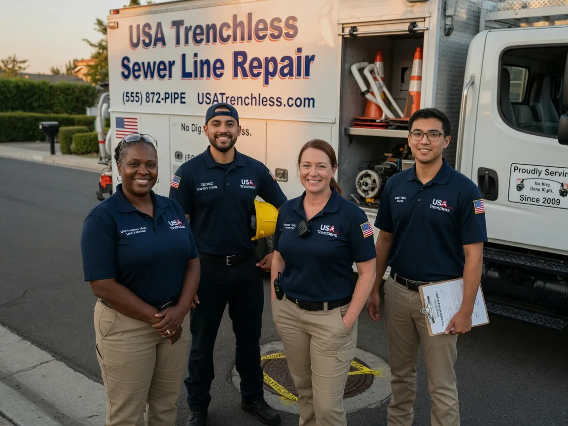 Sewer Line Repair company in Pollock, LA